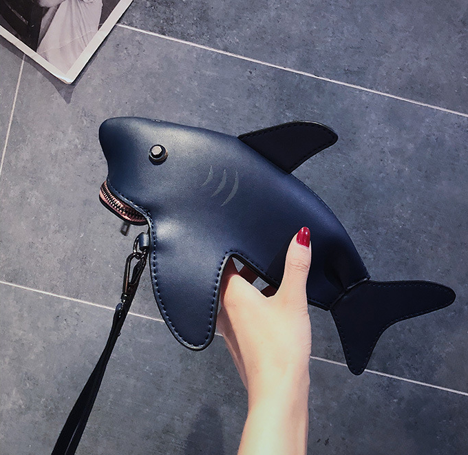 Shark Shoulder Messenger Bag