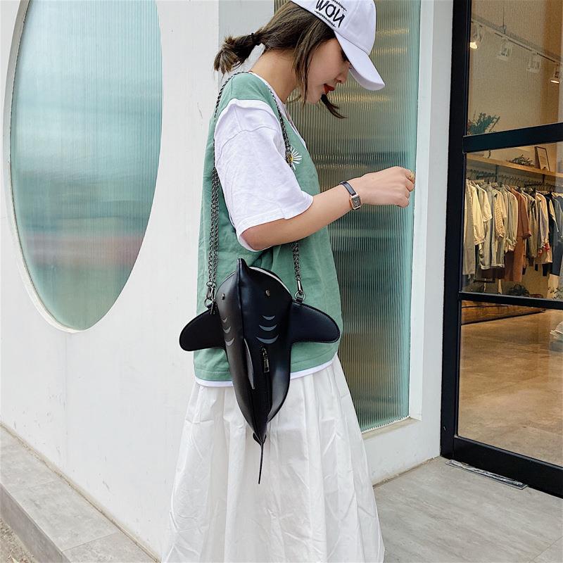 Shark Shoulder Messenger Bag