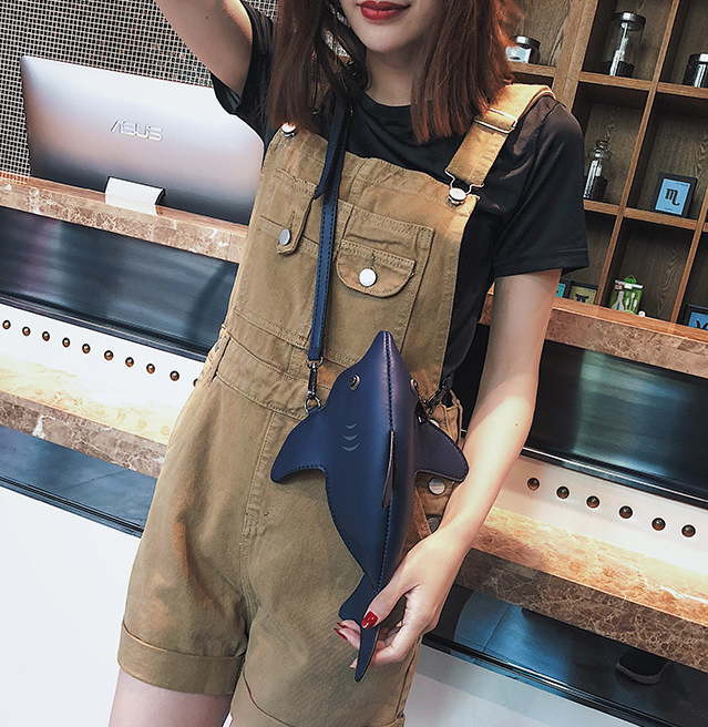 Shark Shoulder Messenger Bag